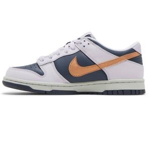 Nike Dunks - Lilac, Navy and Bronze